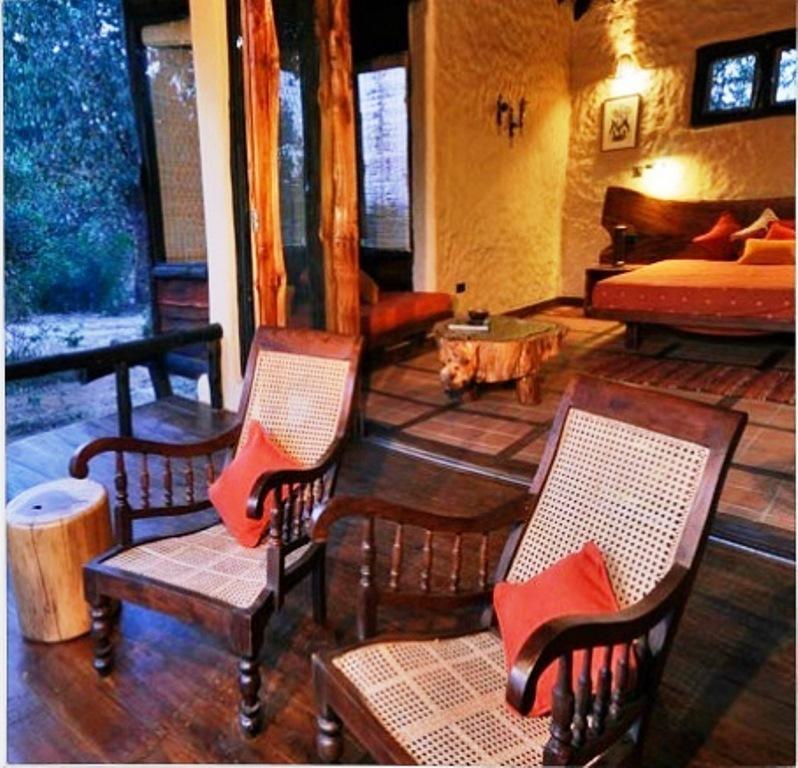 Mandlā Kanha Earth Lodge חדר תמונה