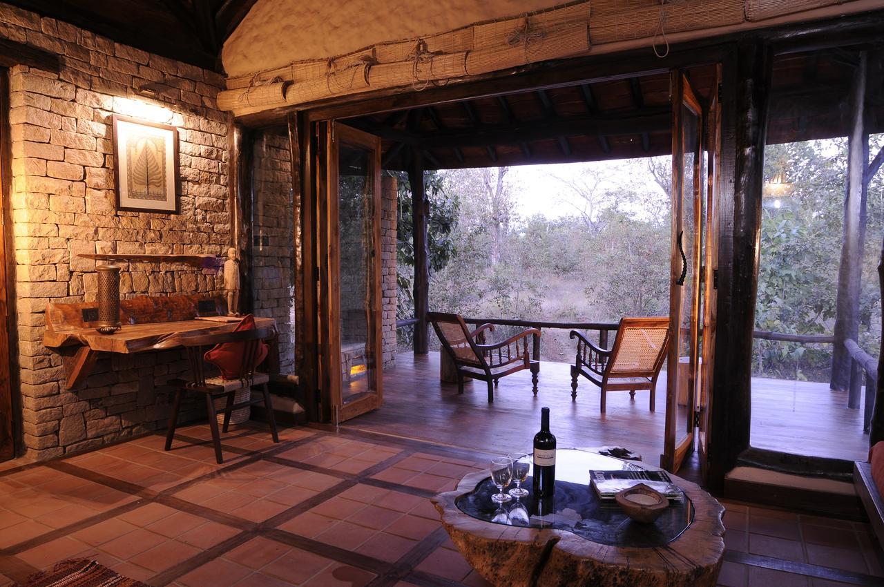Mandlā Kanha Earth Lodge חדר תמונה